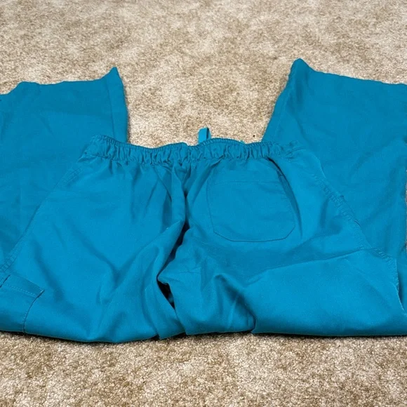 Women's Teal Pants - Picture 3 of 3